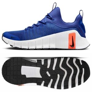 Nike Free Metcon 6 Astronomy Blue/Crimson/Black FJ7127-401 Men's Workout Shoes